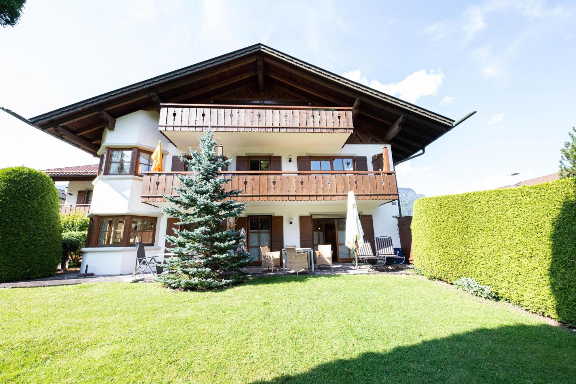Апартаменты Hausberg Гармиш-Партенкирхен Экстерьер фото
